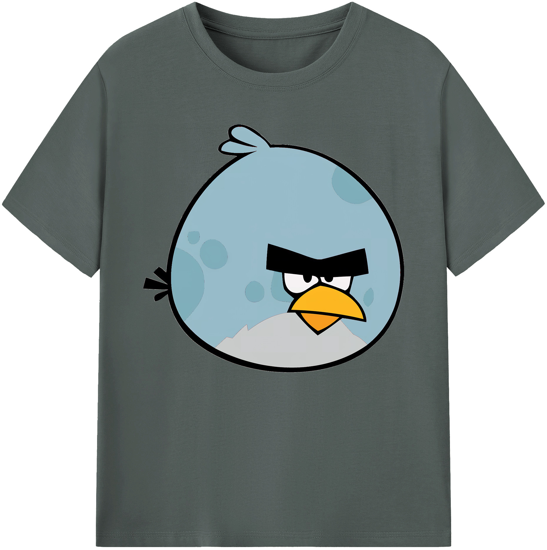 （画像用） Angry Birds アングリーバード 綿100％ メンズ半袖Tシャツ｜肌触りやわらか＆通気性